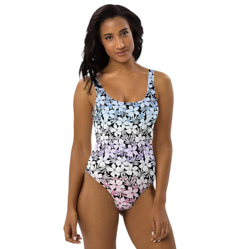 Bigender Pride Aloha One-Piece Swimsuit